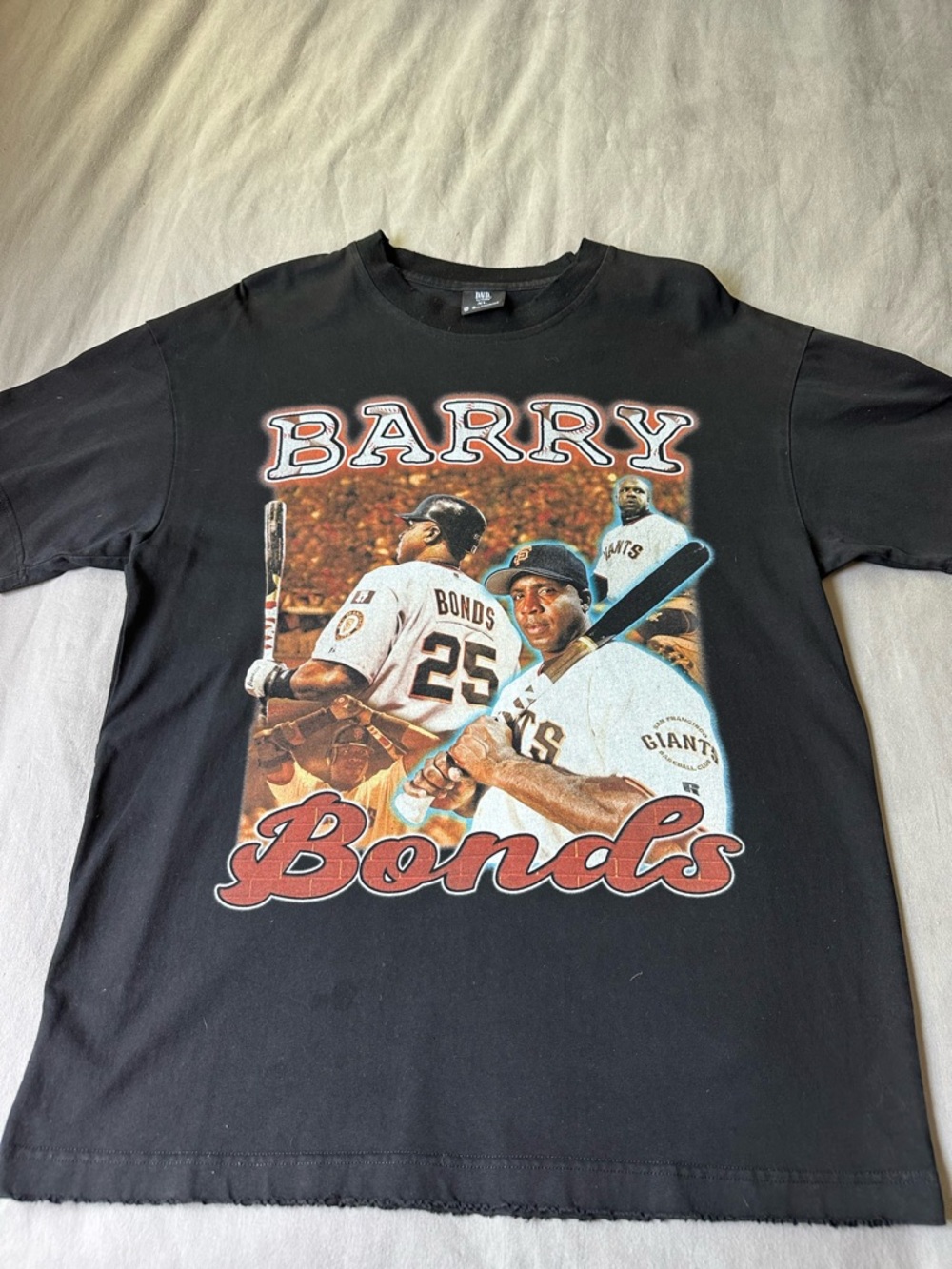 Barry Bonds Graphic Tee - Black